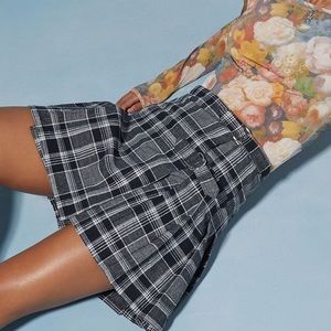 Anna Sui & UO Plaid Mini Skirt